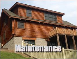  Larue County, Kentucky Log Home Maintenance