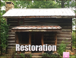 Historic Log Cabin Restoration  Larue County, Kentucky